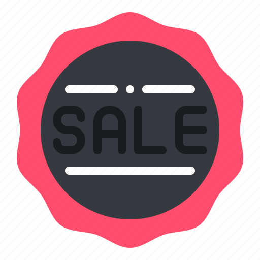 Online, sale, label, signaling, sticker, commerce, signs icon - Download on Iconfinder