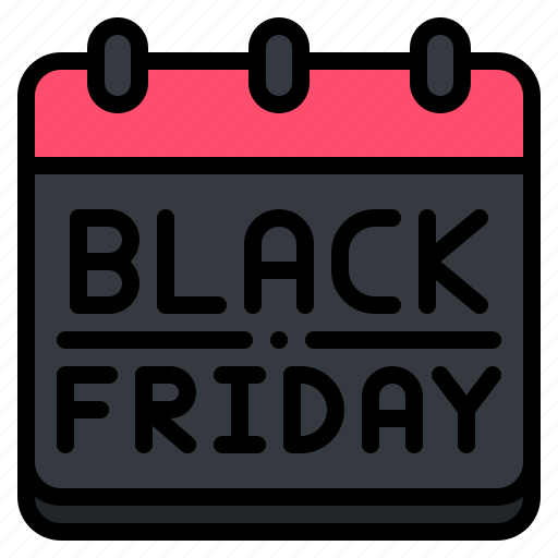 Black, friday, calendar, sale, daily, commerce, agenda icon - Download on Iconfinder