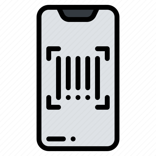 Scan, barcode, smartphone, mobile, code, black, friday icon - Download on Iconfinder