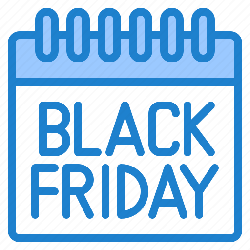 Black, friday, ecommerce, shopping, discount, calendar icon - Download on Iconfinder