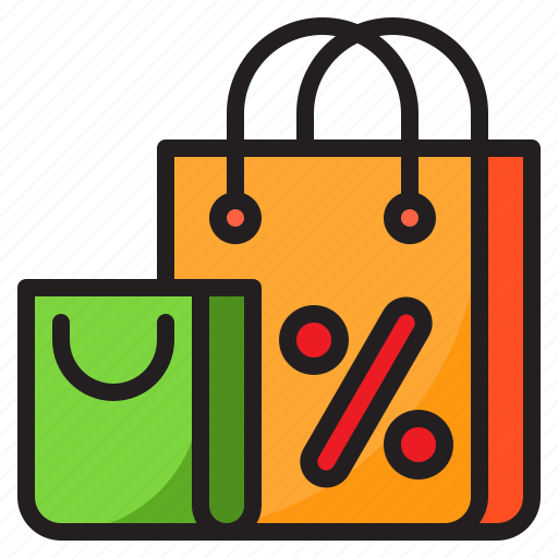 Shoping, bag, ecommerce, shopping, discount, sale icon - Download on Iconfinder
