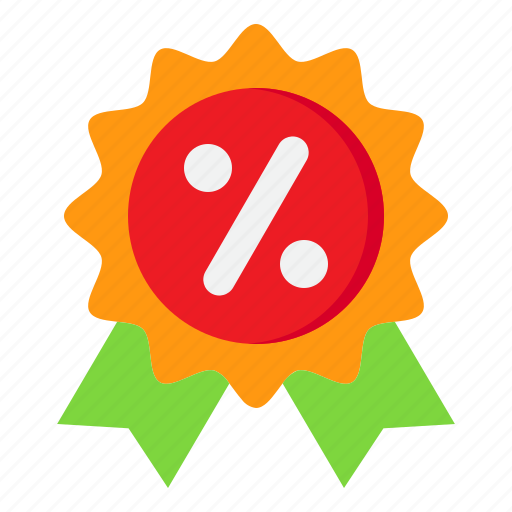 Badge, discount, percent, tag, sale, shopping icon - Download on Iconfinder