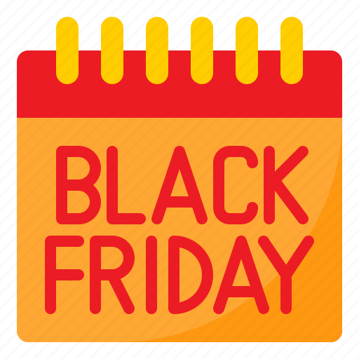 Black, friday, ecommerce, shopping, discount, calendar icon - Download on Iconfinder
