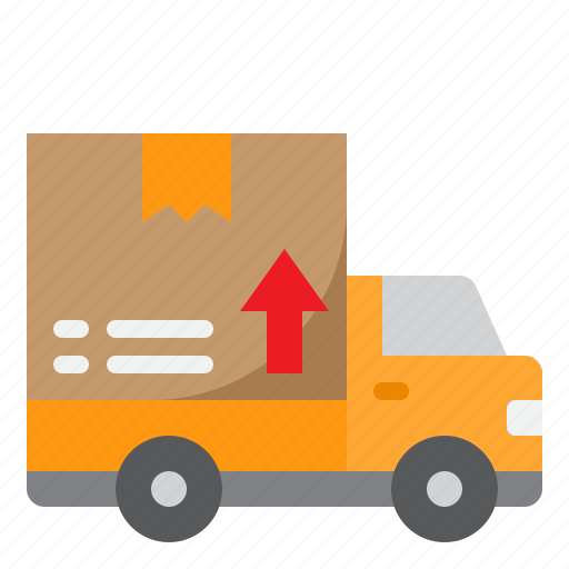 Delivery, truck, box, transportation, logistic icon - Download on Iconfinder