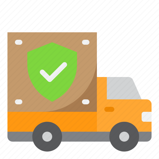 Delivery, truck, protect, transportation, logistic icon - Download on Iconfinder