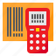 scanner, barcode, sale, payment, shopping 
