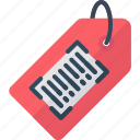 barcode, tag, scanner, label, code, scan, price tag
