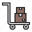 cart, trolley, delivery, shopping cart, buy 