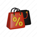 shopping, bags, black friday, sale, discount