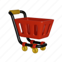 trolley, black friday, shopping cart, cart, basket