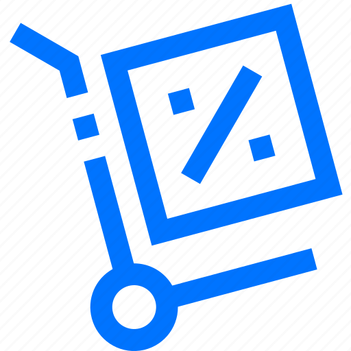 Black friday, cart, discount, dray, percent, price, sale icon - Download on Iconfinder