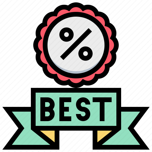 Best, discount, offer, percent icon - Download on Iconfinder