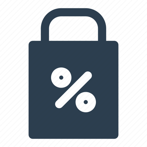 Bag, black, discount, friday, shopping icon - Download on Iconfinder