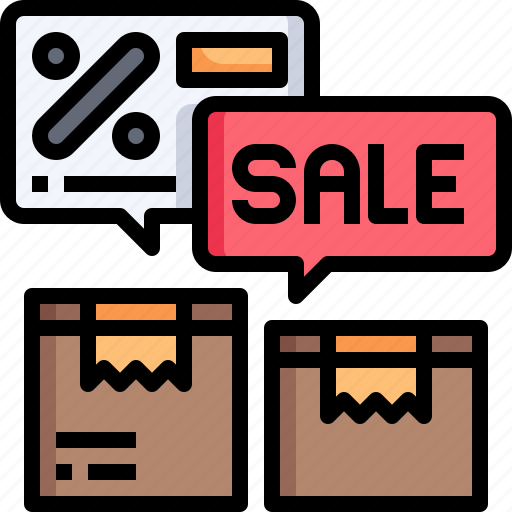 Discount, box, items, gift, sale icon - Download on Iconfinder