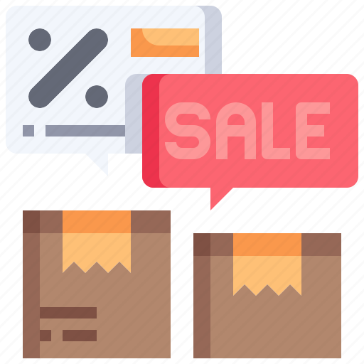 Sale, gift, box, discount, items icon - Download on Iconfinder