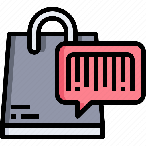 Pay, shopping, bag, barcode, sale icon - Download on Iconfinder