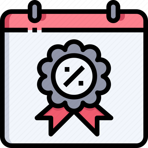 Date, promotion, calendar, schedule, sale, discount icon - Download on Iconfinder