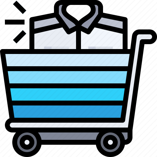 Store, shopping, cart, fashion, online, shirt icon - Download on Iconfinder