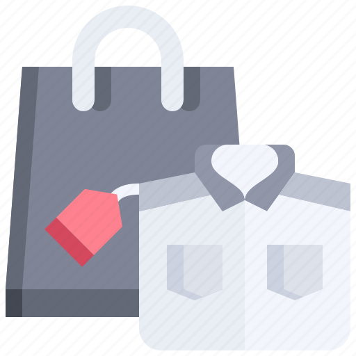 Shopping, fashion, shirt, price, bag, label icon - Download on Iconfinder