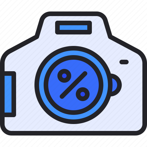 Camera, photo, photography, discount, sale icon - Download on Iconfinder