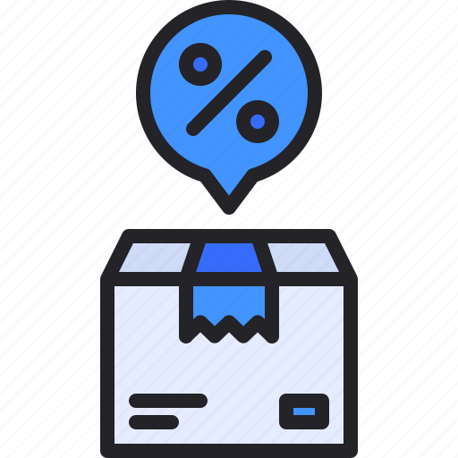 Delivery, box, logistics, discount, sale icon - Download on Iconfinder