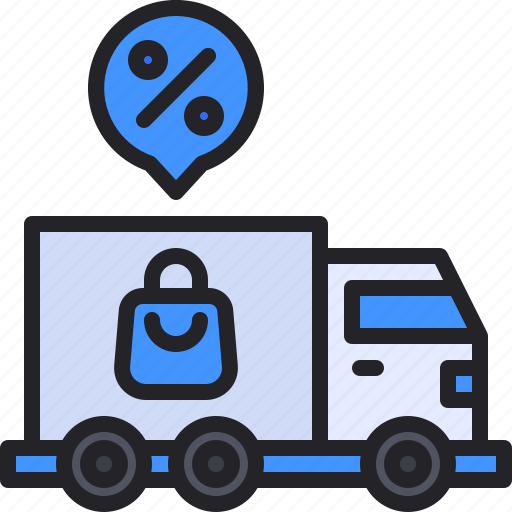 Truck, delivery, car, shopping, discount icon - Download on Iconfinder