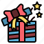 blackfriday, present, gift, box, surprise 