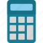 calculator, calculation, device, finance, icon 