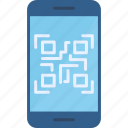 smartphone, qr, code, android, iphone, phone, icon