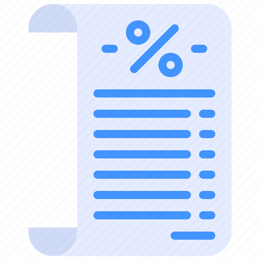 Bill, payment, receipt, discount, invoice icon - Download on Iconfinder
