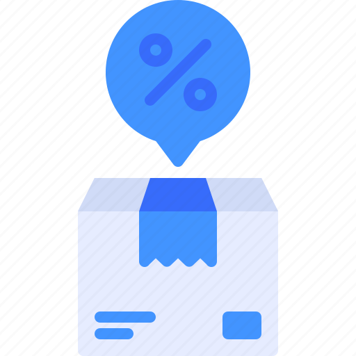Delivery, box, logistics, discount, sale icon - Download on Iconfinder