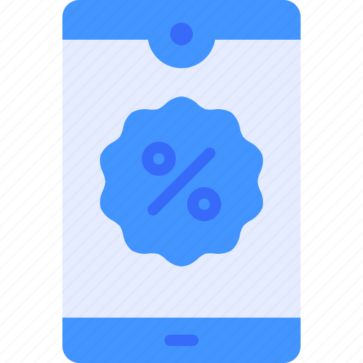 Smartphone, phone, discount, sale, offer icon - Download on Iconfinder