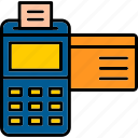 credit, card, machine, payment, icon