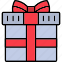 gift, box, package, present, icon