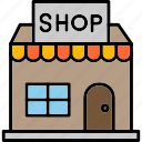shop, building, store, icon