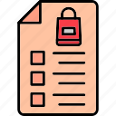 shopping, list, check, checklist, delivery, logistics, icon