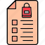shopping, list, check, checklist, delivery, logistics, icon 