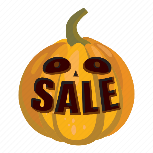Cartoon, friday, interest, money, pumpkin, sale, word icon - Download on Iconfinder