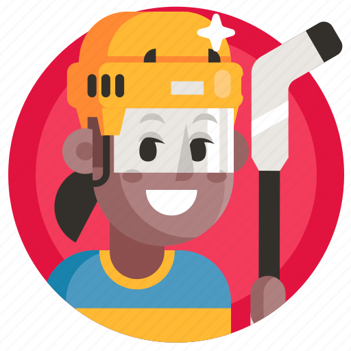 Avatar, girl, hockey, sport, woman icon - Download on Iconfinder