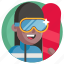 avatar, girl, snowboarding, sport, woman 