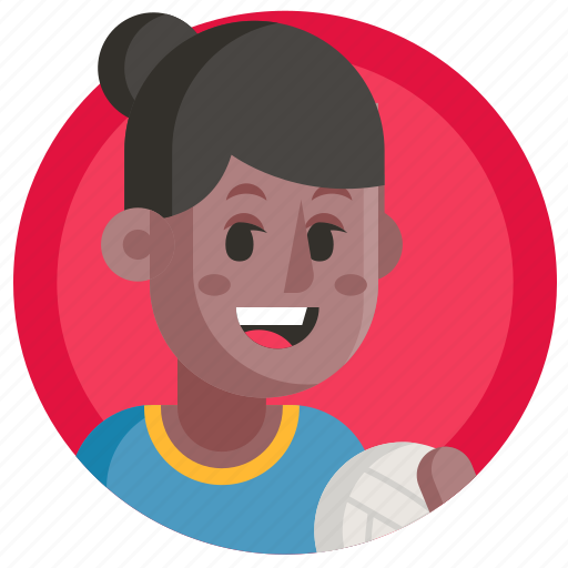 Avatar, girl, sport, volleyball, woman icon - Download on Iconfinder