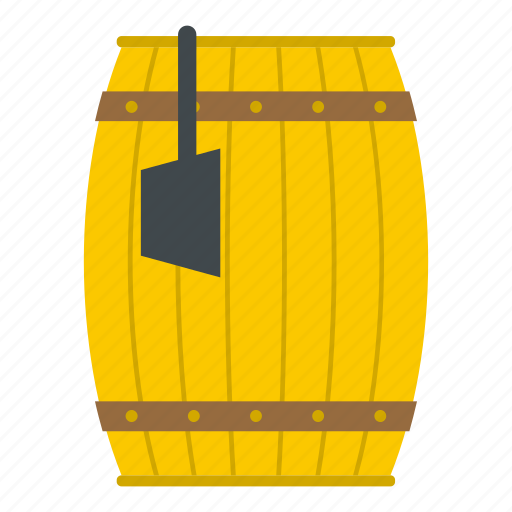Barrel, container, ladle, retro, water, wood, wooden icon - Download on Iconfinder