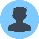 avatar, male, man, profile, user