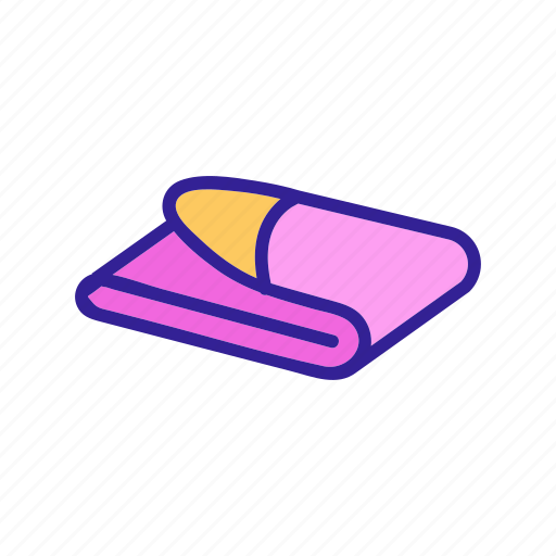 Blanket, electronic, folded, side, terry, towel, view icon - Download on Iconfinder