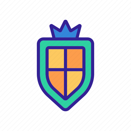 Arms, blazon, coat, old, silhouette icon - Download on Iconfinder