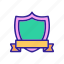 arms, blazon, coat, old, silhouette 