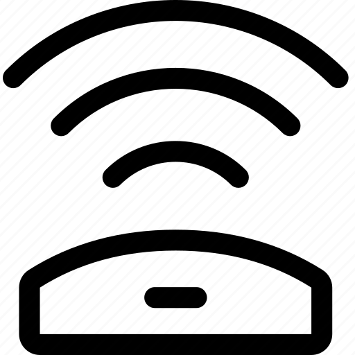 Internet, network, router, signal, waves icon - Download on Iconfinder