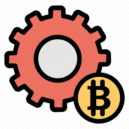 Bitcoin, management, money icon - Download on Iconfinder