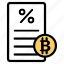 taxes, bitcoin, cryptocurrency, document, sent 