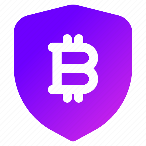 Protection, shield, blockchain, cryptocurrency, bitcoin icon - Download on Iconfinder